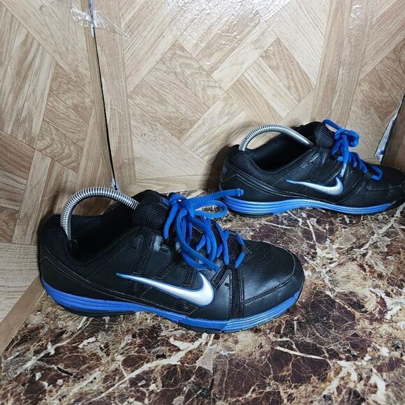 Nike women's GS Lunar tennis shoes black size Gs 7y women 8.5.  297 - Picture 5 of 11